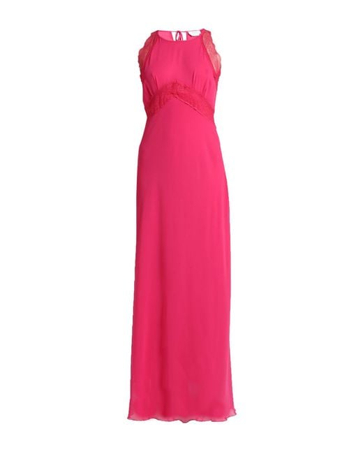 Anna Molinari Pink Maxi Dress