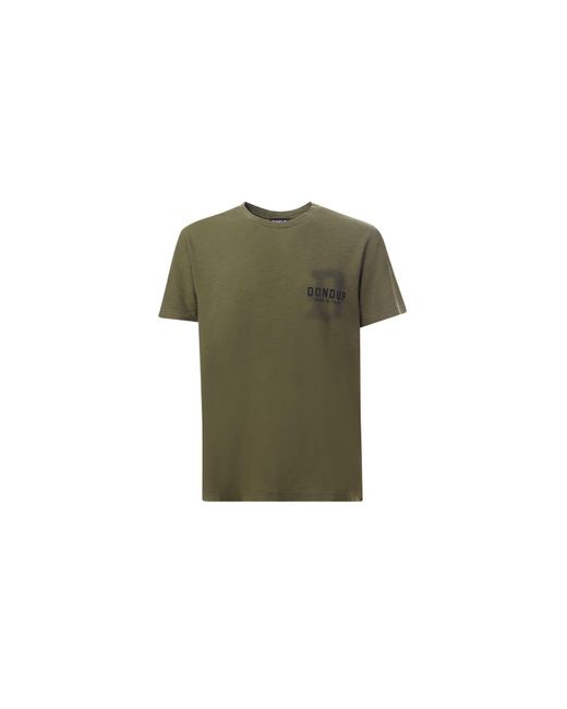 Dondup T-shirts in Green für Herren