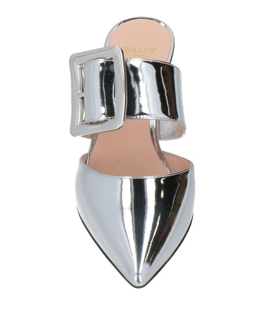 Bally White Mules & Clogs