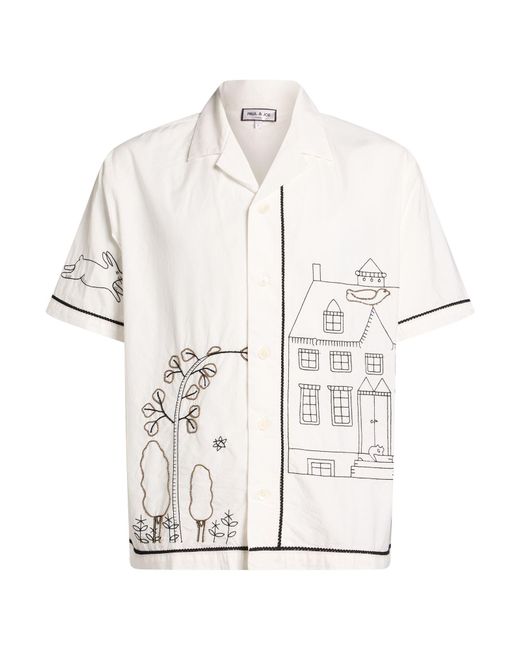 Paul & Joe White Shirt Cotton for men