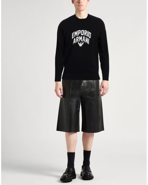 Pullover Emporio Armani de hombre de color Black