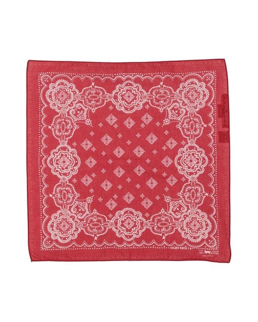 Golden Goose Deluxe Brand Red Scarf