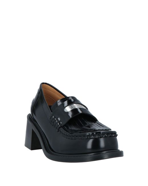 KENZO Black Loafers