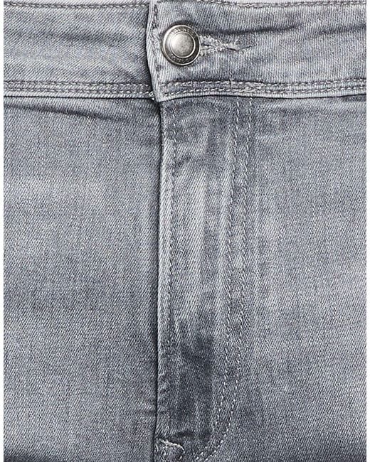 Hackett Gray Jeans Cotton, Polyester, Elastane for men