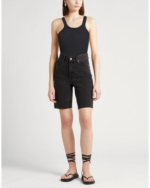 Sportmax Black Tank Top Cotton, Silk, Elastane