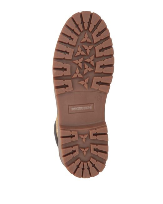 Docksteps Brown Camel Ankle Boots Leather