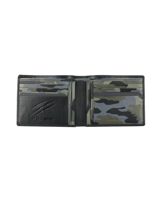 Philipp Plein Black Wallet for men