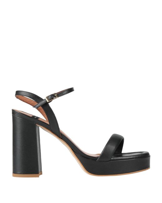 Ángel Alarcón Women's Black Sandals