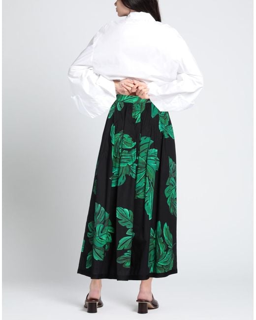 Gentry Portofino Green Maxi Skirt