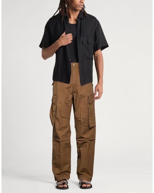 G-Star Brown Chocolate Pants Cotton for men