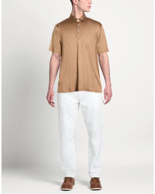 Polo LEFT END de hombre de color Brown
