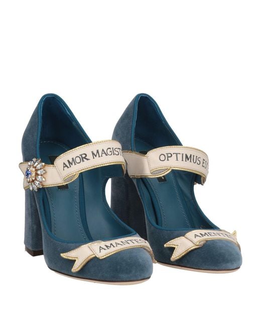 Dolce & Gabbana Blue Pumps