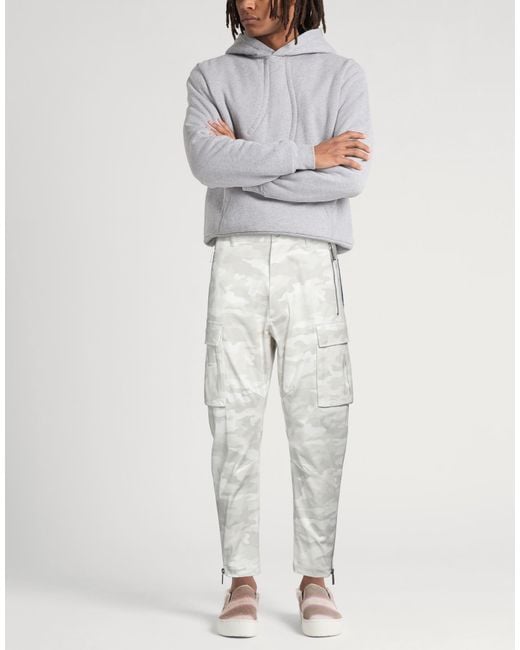 DSquared² Gray Pants Cotton, Elastane for men