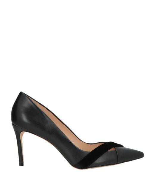 Guilhermina Black Pumps Leather