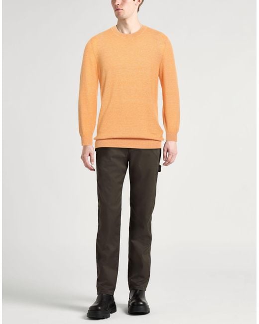 Pullover di Fedeli in Orange da Uomo