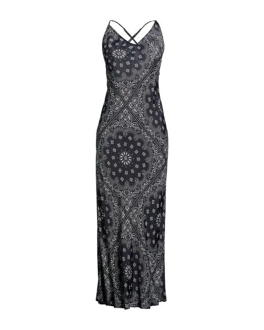 Mc2 Saint Barth Black Maxi Dresses