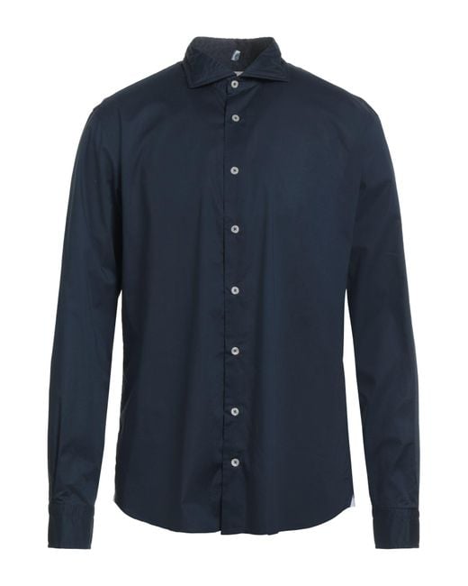 Altemflower Blue Midnight Shirt Cotton, Elastane for men