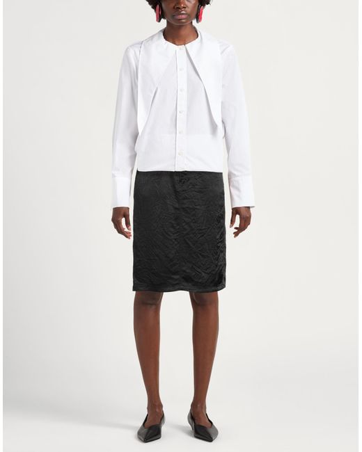 6397 Black Midi Skirt
