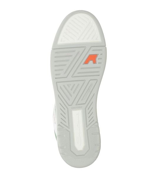 Santoni Yellow Sneakers for men