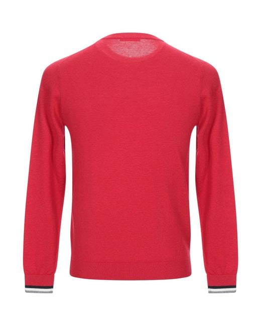 Sun 68 Red Jumper for men