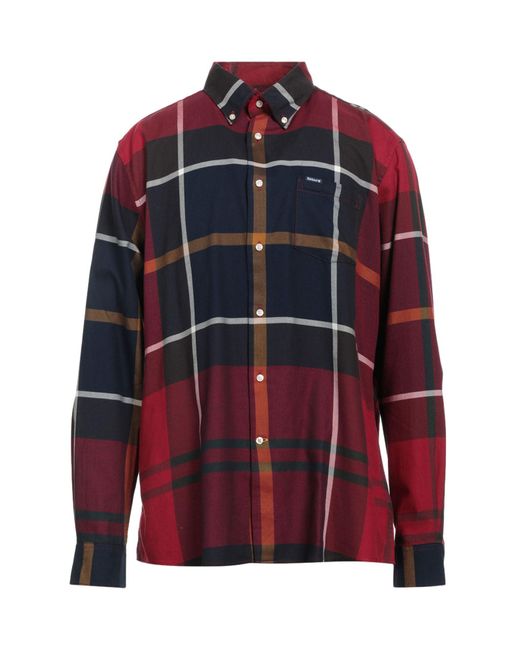 Barbour Red Shirt for men