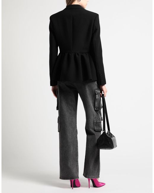 MSGM Black Blazer