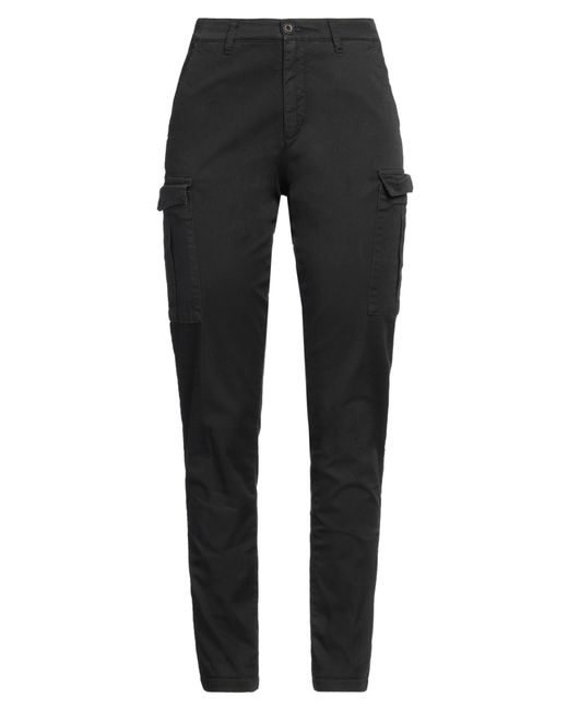 40weft Black Pants Cotton, Elastane