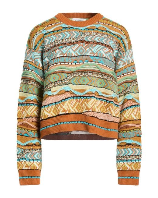 Laneus Green Sweater Polyamide, Alpaca Wool, Polyacrylic, Textile Fibers, Virgin Wool