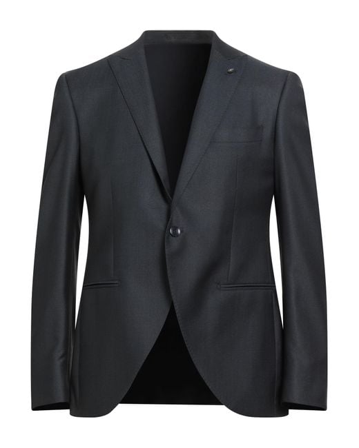 Blazer di Luigi Bianchi in Black da Uomo