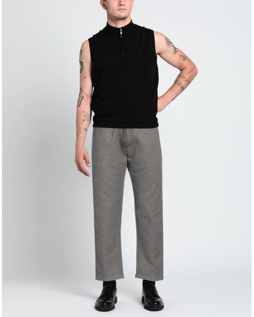 Dondup Gray Pants Cotton for men