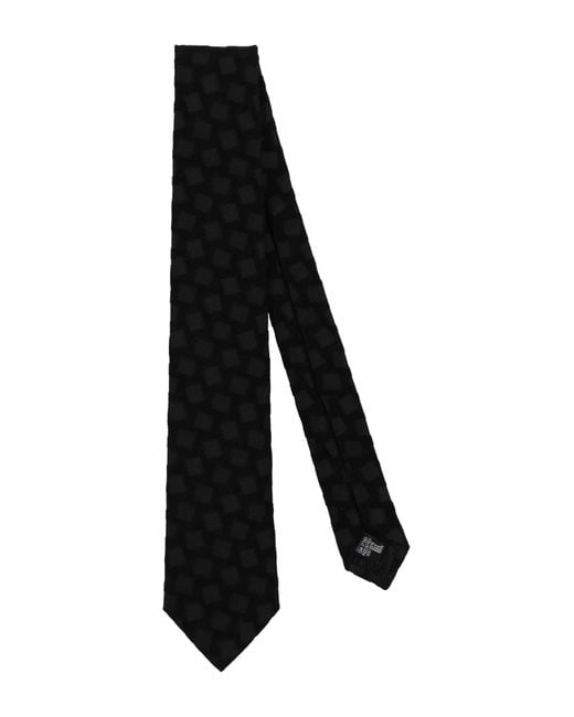 Emporio Armani Krawatten & Fliegen in Black für Herren