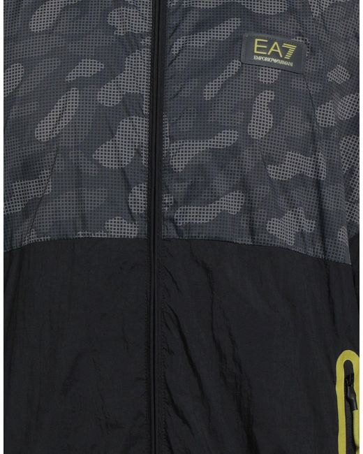 EA7 Black Jackets for men