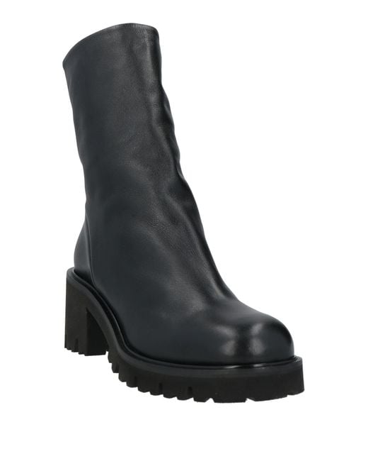 Halmanera Black Ankle Boots