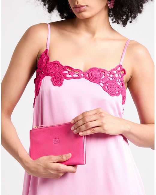 Il Bisonte Pink Cross-body Bag