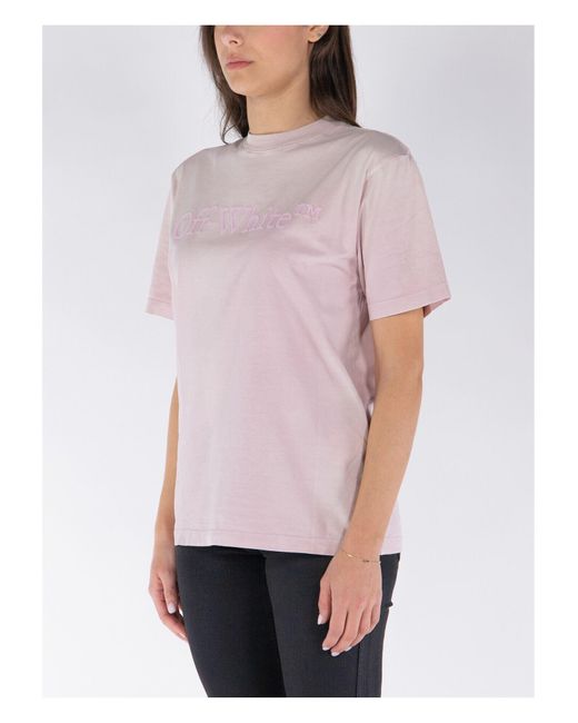 Off-White c/o Virgil Abloh Pink T-shirts