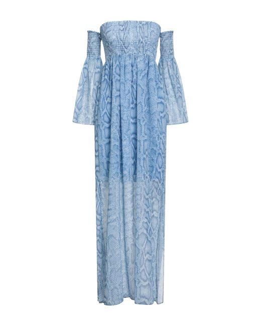 No Secrets Blue Maxi Dresses