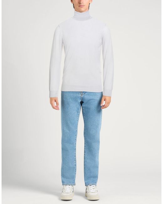 Drumohr White Turtleneck for men