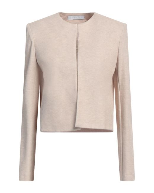 Harris Wharf London Natural Jacket Cotton
