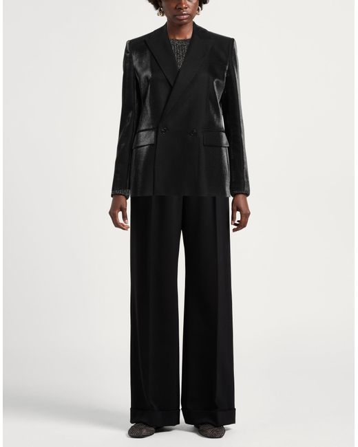 Dondup Black Blazer Virgin Wool, Polyamide