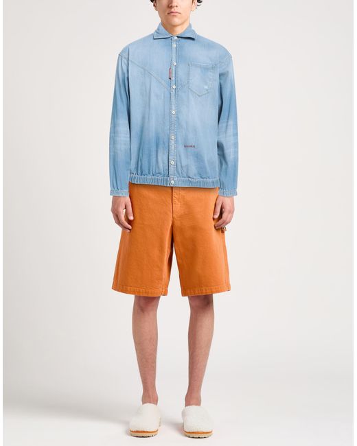 Camisa vaquera DSquared² de hombre de color Blue