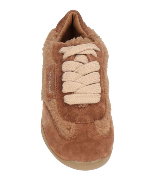 Vic Matié Brown Trainers