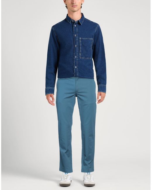 Franklin & Marshall Blue Trouser for men