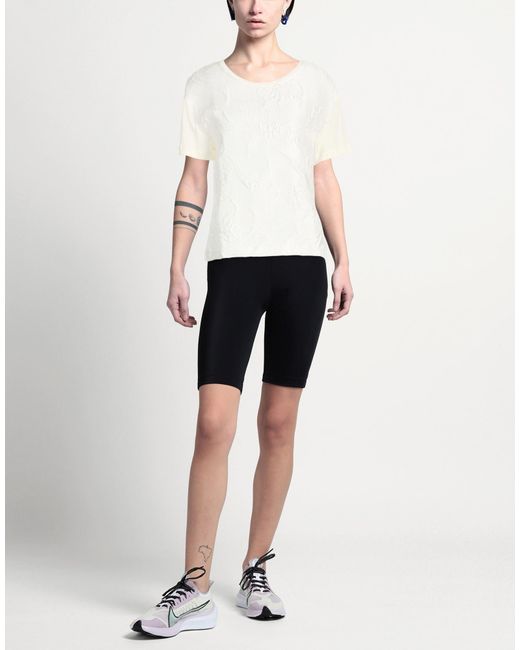 ALEX INGH White Top Viscose, Elastane