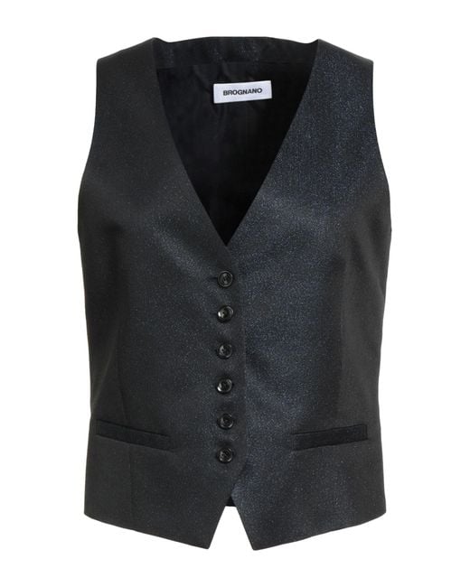 BROGNANO Black Waistcoat