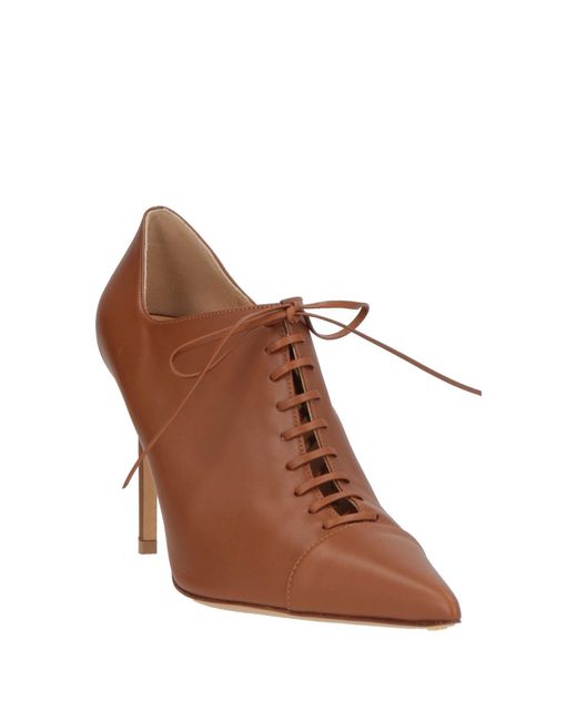 Francesco Russo Brown Lace-Up Shoes
