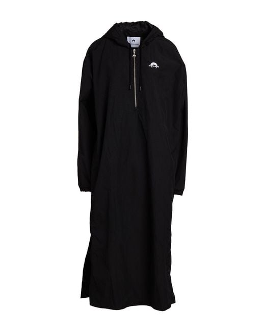 MARINE SERRE Black Jacket Recycled Polyamide, Cotton, Polyamide