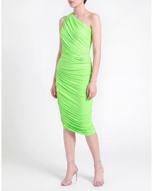 Norma Kamali Green Mini Dress