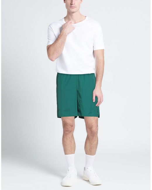 On Shoes Green Shorts & Bermuda Shorts for men