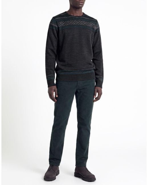 Pullover Vneck de hombre de color Gray