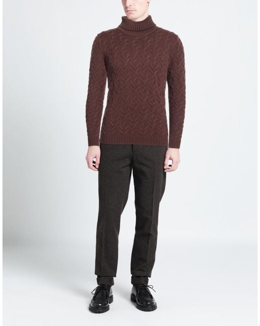 Sseinse Purple Turtleneck for men